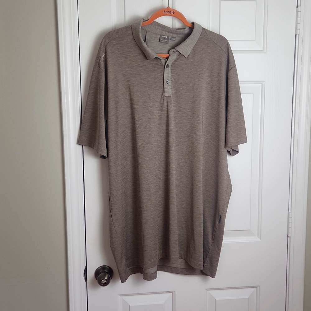 Like New Ping XXL Polo tan/beige